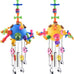 KATUMO colorful acrylic stick toys parrot pull spoons bird chew toys for Amazon and African Grey parrots