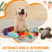 Cheerful 20-Pack Squeaky Plush Dog Toys Set with Dog Bags for Small Dogs, Fun&Teeth Cleaning