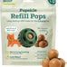 woof pupsicle chicken refill pops, wholesome dog treats for dogs 25-75 lbs, 7 count