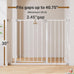 InnoTruth 29.5–40.75" baby gate with dual lock, 30" tall dog gates for doorways & hallways