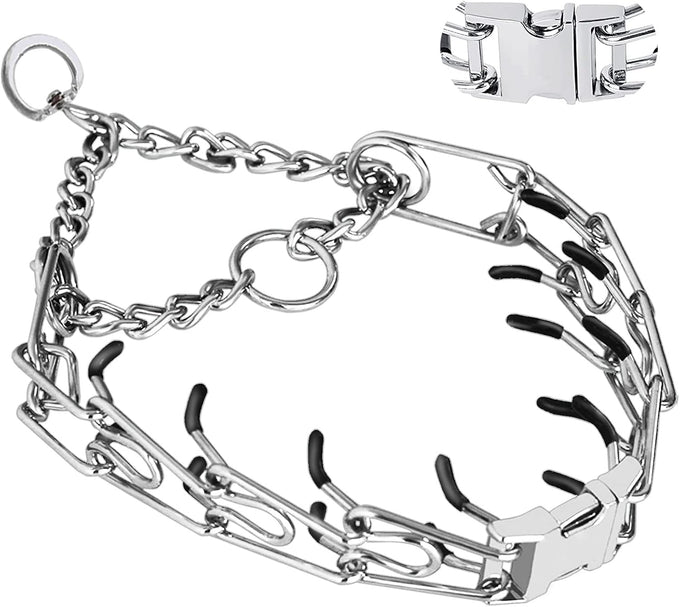 prong-dog-training-collar-adjustable-size-dog-pinch-no-pull-collar-with-quick-release-buckle-for-small-medium-large-dogs