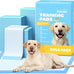 powools 100-pack x-large puppy pads for dogs potty training with leak-proof quick-dry design and 6-layer wee wee pads