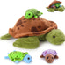 6 Pcs bird plush toy set, soft and safe, 6 inch, educational, birthday gift, kids, boys, girls, bird lovers, nature theme decor