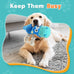 Tooptate blue medium dog toys for aggressive chewers, squeaky plush interactive toys for large dogs