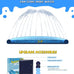 Vistop 67" Non-Slip Splash Pad for Kids and Dogs with Thickened Sprinkler Pool and Fun Fountain Play Mat