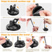 cat toys 2 pack 3 in 1 interactive indoor kitten toys suction cup detachable feathers balls mice
