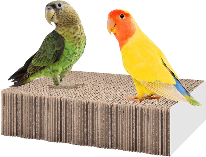 Katumo 7.8 Inch Paper Bird Chew Toy for Parakeet, Cockatiel, Conure, Budgie, Lovebird, and Small Birds