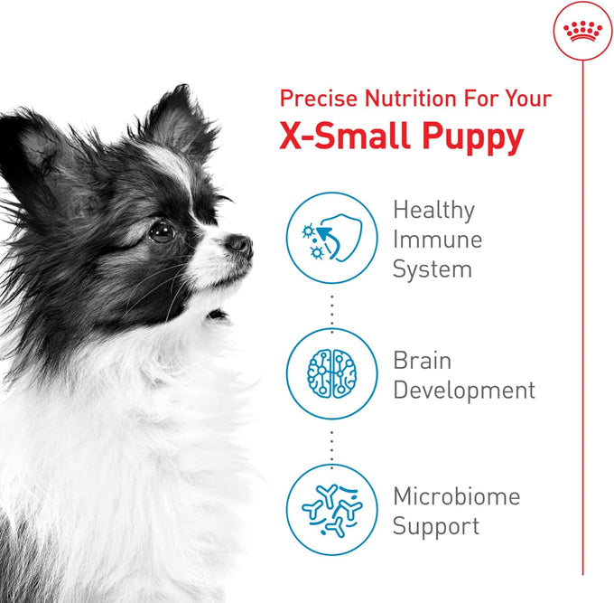 Royal Canin X-Small Puppy Dry Dog Food, 3 lb Bag