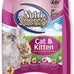 NutriSource grain inclusive dry cat food, 12LB chicken and rice recipe for all life stages