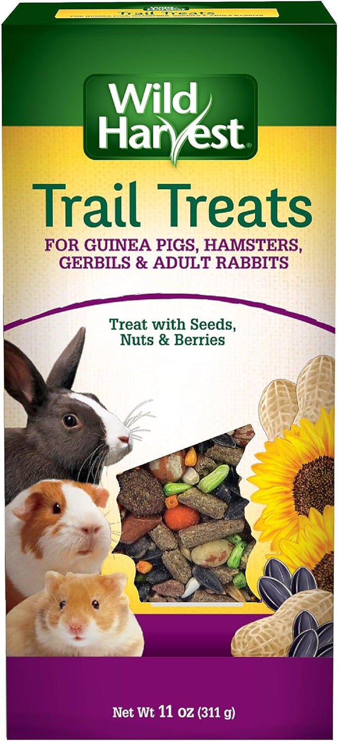 Wild Harvest Glazed Donuts Treats for Small Pets, 2.2 Ounce, Pack of 1, Healthy Chewing Instinct for Guinea Pigs, Hamsters, Gerbils, Rabbits
