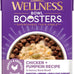 Wellness Bowl Boosters Simply Shreds Variety Pack Wet Dog Food Topper for Small, Medium, and Large Breeds, Grain Free, Natural, Chicken Recipes, 2.8 oz, Pack of 12 Pouches