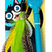 Jackson Galaxy Gotcha! Telescoping Cat Wand Toy with Natural Feathers for Indoor Cat Play