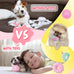 XIUGOAL 23 Pack Pink Puppy Toys for Female Puppies with Teething, Interactive Dog Toys and Ropes