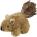 OurPets PlayNSqueak Backyard Squeaking Squirrel Cat Toy for All Breed Sizes