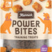 Merrick Power Bites Soft & Chewy Dog Treats with Real Deboned Chicken, Grain-Free Recipe, Fortified with Omega Fatty Acids and Minerals, Star-Shaped for Training, 6 oz Resealable Bag