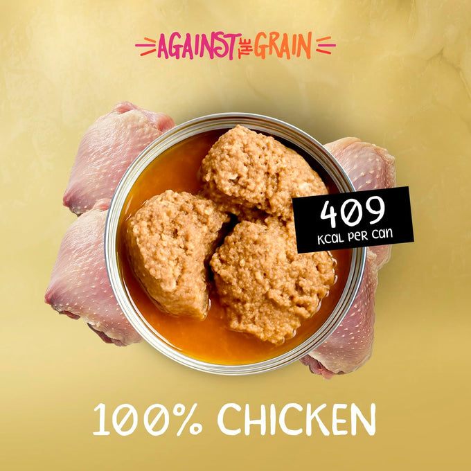 Evanger's Against The Grain 100% Chicken Dog Food, 11oz
