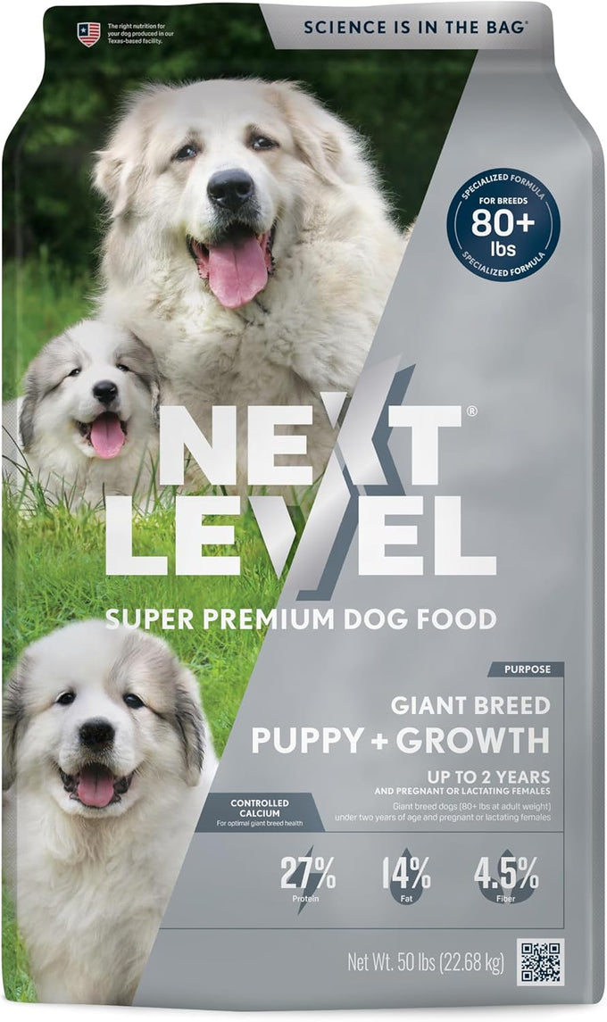 Next Level Giant Breed Puppy & Growth Dog Food - Chicken, Fish & Grain-Free