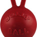 Jolly Pets Tug-n-Toss heavy duty chew ball with handle, blue, 6 inches for medium breeds
