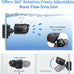 hygger mini wave maker for 15-40 gallon aquarium with magnetic mount 530 gph