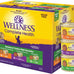 Wellness Complete Health Pate Variety Pack Adult Canned Wet Cat Food, Natural, Protein Rich, Grain Free, Chicken and Turkey Favorites, 3 oz, Pack of 24 Cans