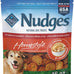 blue buffalo nudges homestyle natural dog treats, usa made, real chicken, 16 oz bag