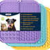 LUKITO 2-pack lick mats for dogs & cats with suction cups and textured surfaces, perfect for anxiety relief and slow feeding