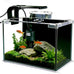 Fs&Aq 2.5-gallon betta fish tank with filter, light, and lid, perfect for desktops, offices, and beginners