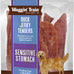 Waggin' Train 100% Real Duck Breast Jerky Dog Treats, 12 oz Pouch, High Protein, Sensitive Stomach Friendly