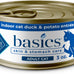 Blue Buffalo Basics Grain-Free Wet Cat Food for Indoor Cats, Duck & Potato Entrée, 3-oz Cans (24 Count)