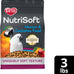 Kaytee Nutri Soft 3 Pound Pet Food for Macaw & Cockatoo Birds, Soft Texture, No Artificial Colors or Flavors