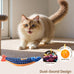 PetBusy cat toys with 5000mg organic catnip and silvervine, baby-grade soft and safe chew kicker for indoor cats and kittens