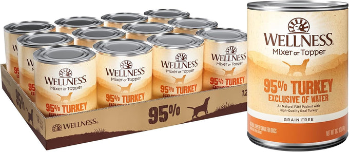 Wellness 95% Lamb Adult Canned Wet Dog Food, Grain Free