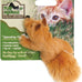 OurPets PlayNSqueak Backyard Squeaking Squirrel Cat Toy for All Breed Sizes