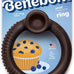 Benebone ring Durable USA made Medium Real Bacon Dog Chew Toy for Aggressive Chewers