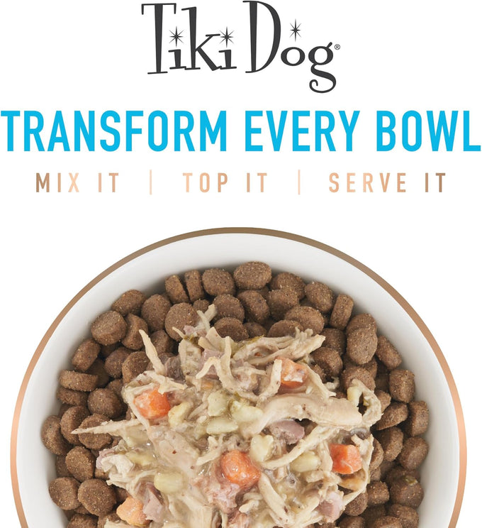 Tiki Dog Petites Grain Free Wet Dog Food, Variety Pack, 3oz Cans