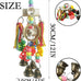 Parrot toys, bird hanging chew toys, for African Grays, Cockatoos, and Amazon parrots, small and medium-sized bird toys