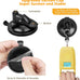 cat toys 2 pack 3 in 1 interactive indoor kitten toys suction cup detachable feathers balls mice
