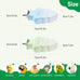 2-pack Bird Beak Grinding Stone Parrot Perch for Cage Accessories