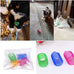 Andiker 12-piece sturdy and heavy plastic interactive cat spiral spring toys for kittens in 4 bright colors