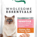 Nutro Wholesome Essentials Natural Dry Cat Food Sensitive Stomach, Chicken, Rice & Peas Recipe Cat Kibble, 5 lb. Bag