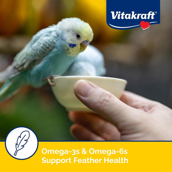 Vitakraft Menu Premium Parakeet Food, 2.5 pounds, vitamin-fortified daily bird food