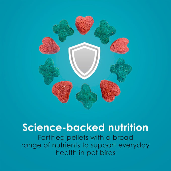 Kaytee Forti-Diet Pro Health Nourish+Protect Cockatiel Food, 5 pounds, Comprehensive Nutrition, Digestive Health, Immune Support