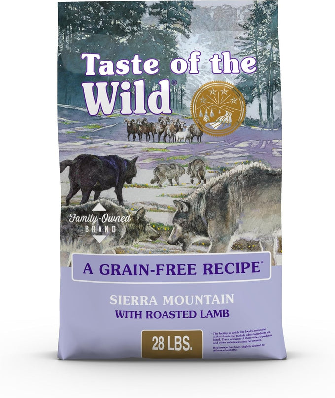 Taste of the Wild Pacific Stream Grain-Free Dry Dog Food, 28lb