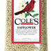 cole's safflower bird seed 10-pound bag for squirrels and blackbirds