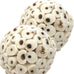 Bonka Bird Toys 1214 Pk3 all-natural sola atta balls 3-pack 2" diameter chew toys for parrots parakeets cockatiels safe and small pets