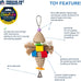 prevue-pet-products-sound-movement-mr-mustache-bird-toy-62614-environmentally-friendly-noise-stimulation-toy-for-birds