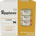 Applaws Natural Wet Canned Cat Food, Limited and Natural Ingredients, High Protein with No Artificial Additives, Fish Selection Variety Pack in Broth (16 x 2.47oz Cans)