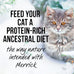 Merrick Backcountry grain free beef recipe morsels in gravy, 24 pouches, 3 oz each, high protein wet cat food