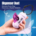 PET N PET Poop Bags, 288 Count Lavender Scented, 38% Plant Based, USDA Certified, Dog Waste Bags with Leash Dispenser