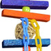 Super Bird Creations SB156 Small Bird Size Balsa Munch Bird Toy for Parrotlets, Parakeets, Cockatiels, Lovebirds, and More